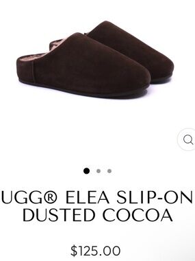 UGG Elea Mule Slippers — Cocoa Brown